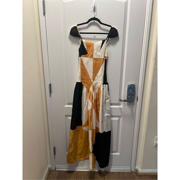 SWF CAP SLEEVE SHIRRED Maxi Dress - Future Focused size S NWT $399 - Picture 7 of 9